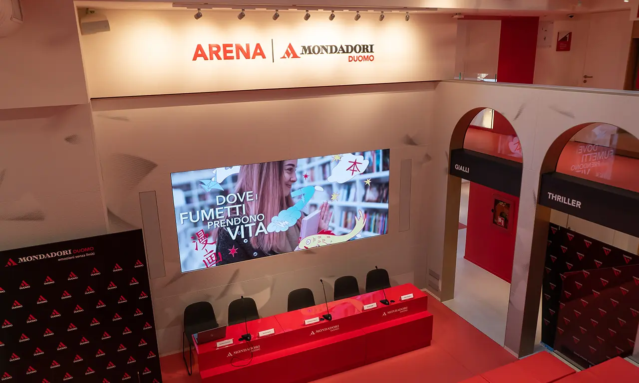 Mondadori: Maxi ledwall