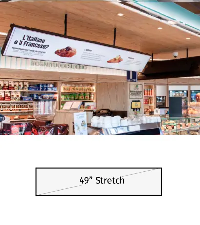 Display ultra stretch