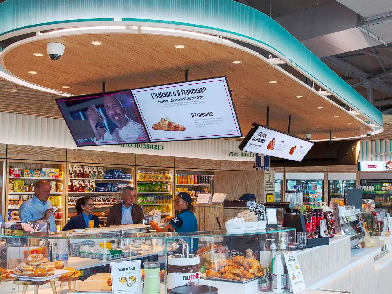 Videowall LCD orizzontali