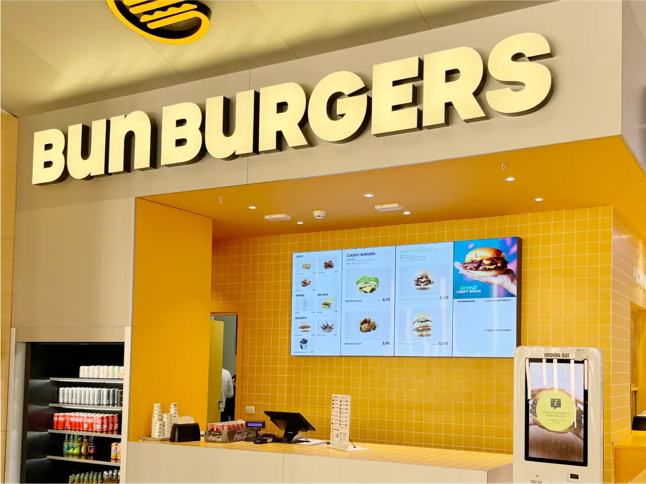 Videowall LCD verticali