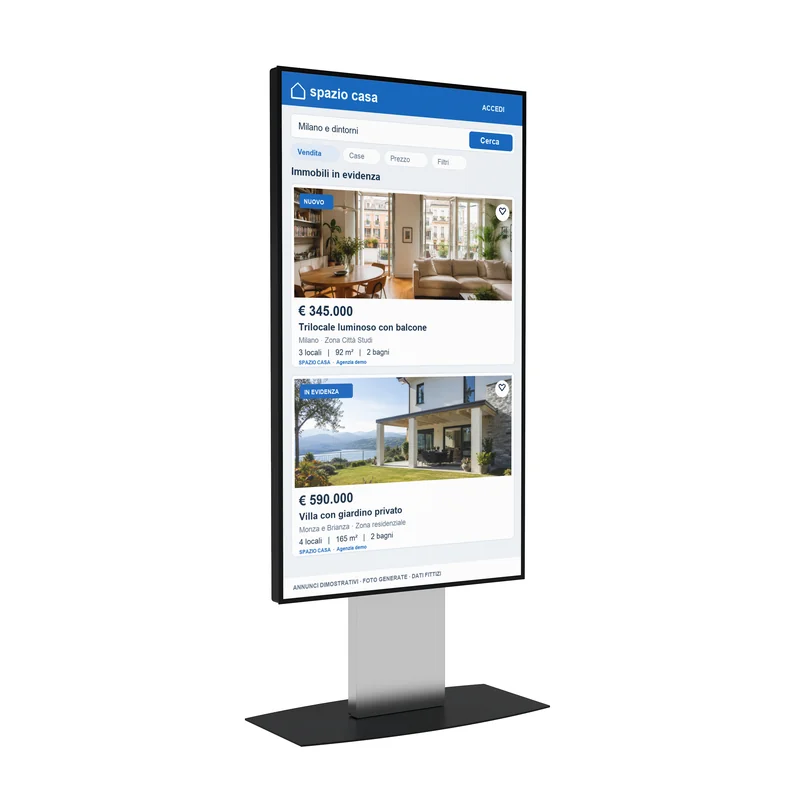 Totem Soft Vision 75 pollici verticale