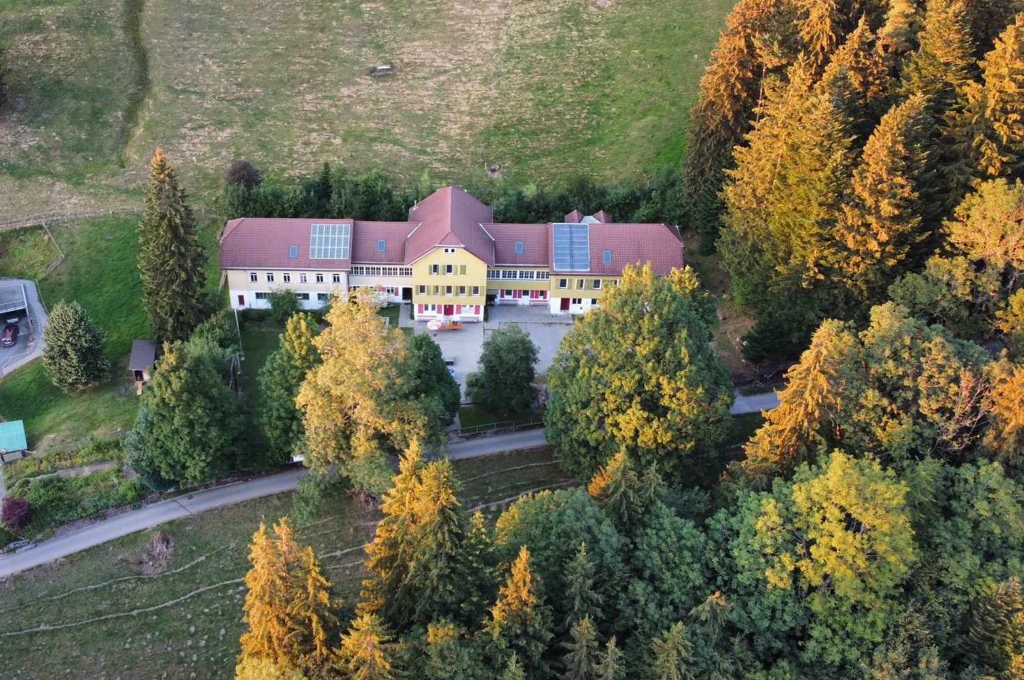 Gruppenunterkunft auf der Alp