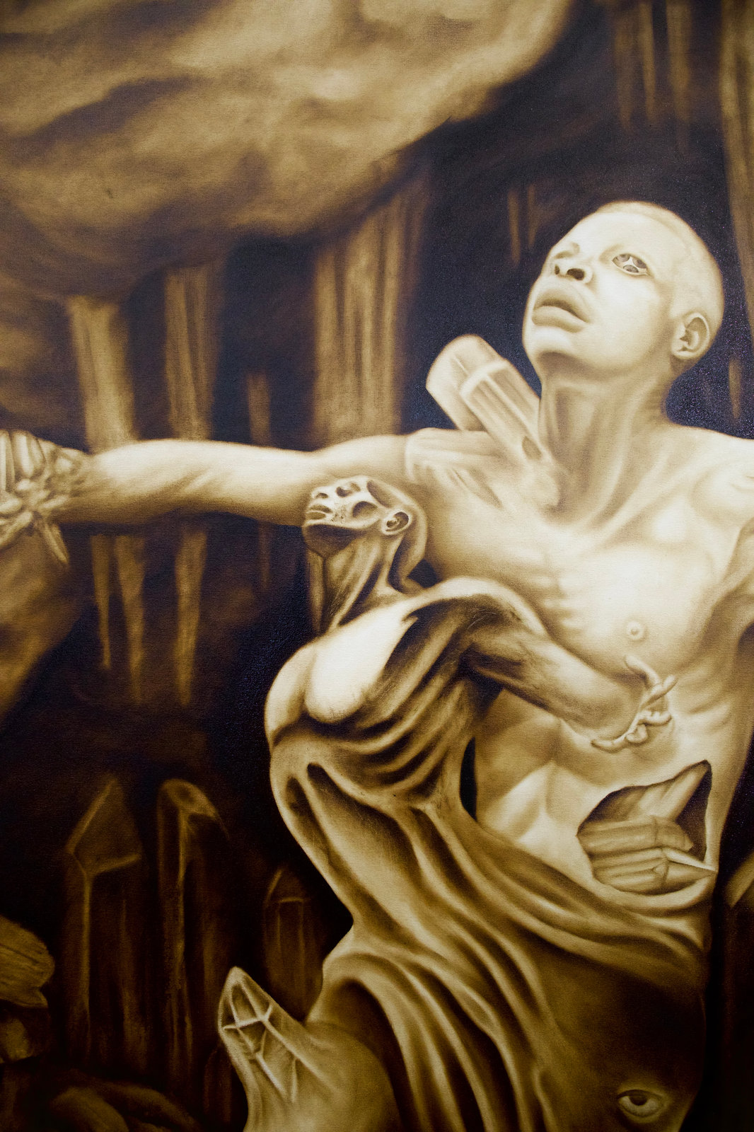 Fantasia (2024), oil on canvas by Joshua Evans
