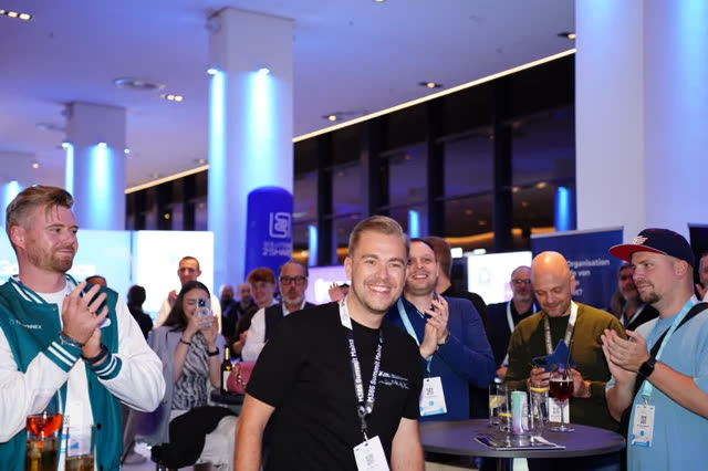 Party-Impression: Abendstimmung im Saal