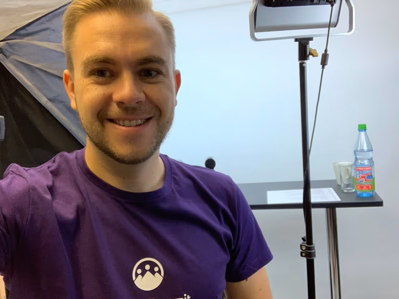 Christian Gross 2019 bei der ersten Teams Summit im Keller