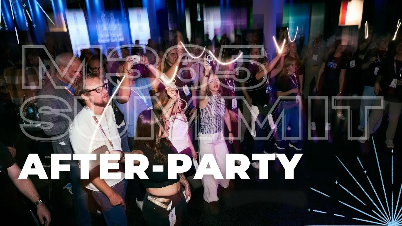 IT-Konferenz & Party auf der M365 Summit