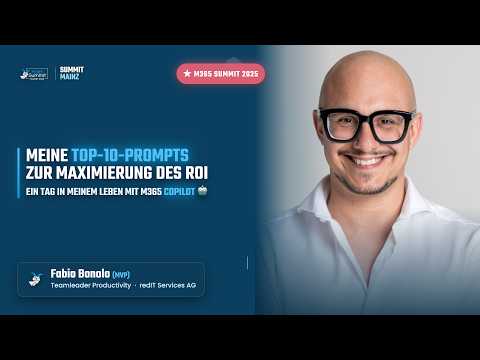 Meine Top-10-Prompts zur Maximierung des ROI mit M365 Copilot – Fabio Bonolo