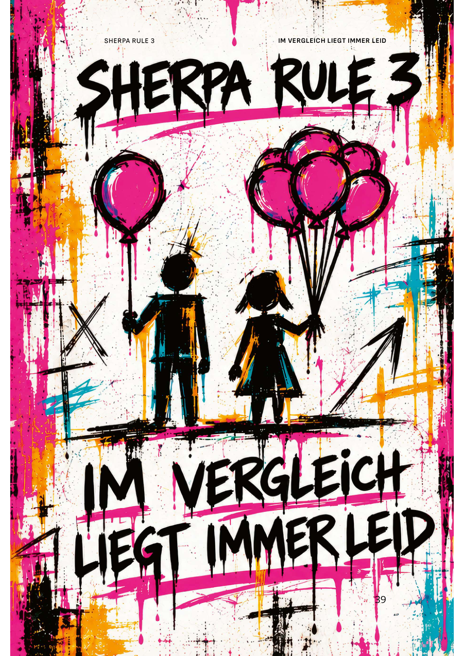Sherpa Rule 3 – Originalillustration aus dem Buch