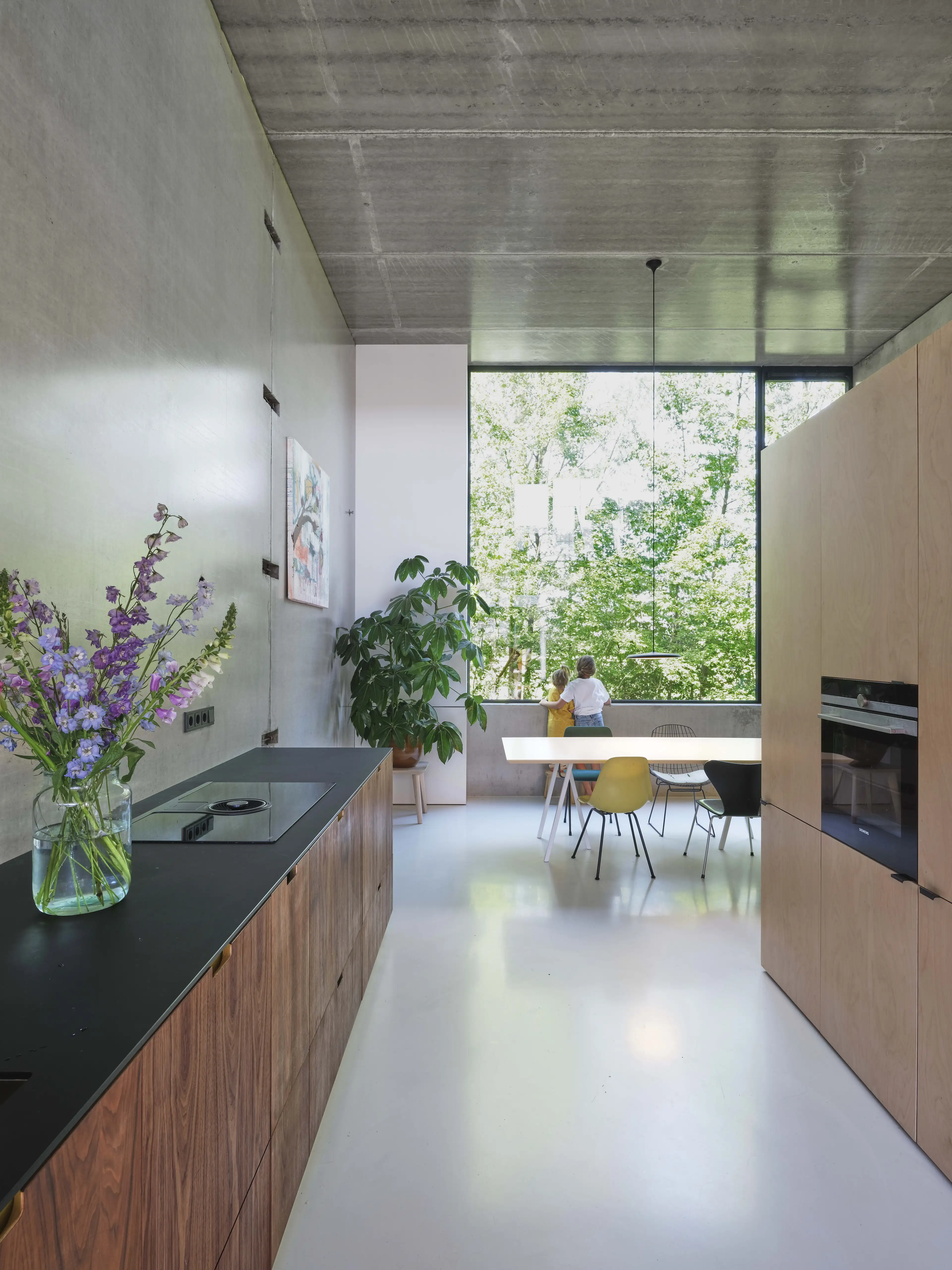 ZigZag zelfbouw splitlevel urban villa architect kavel particulier woonhuis bouwen Jasper Smits Architecten interieur Abe Bonnema jonge architecten BinnensteBuiten Archdailiy buildign of the year