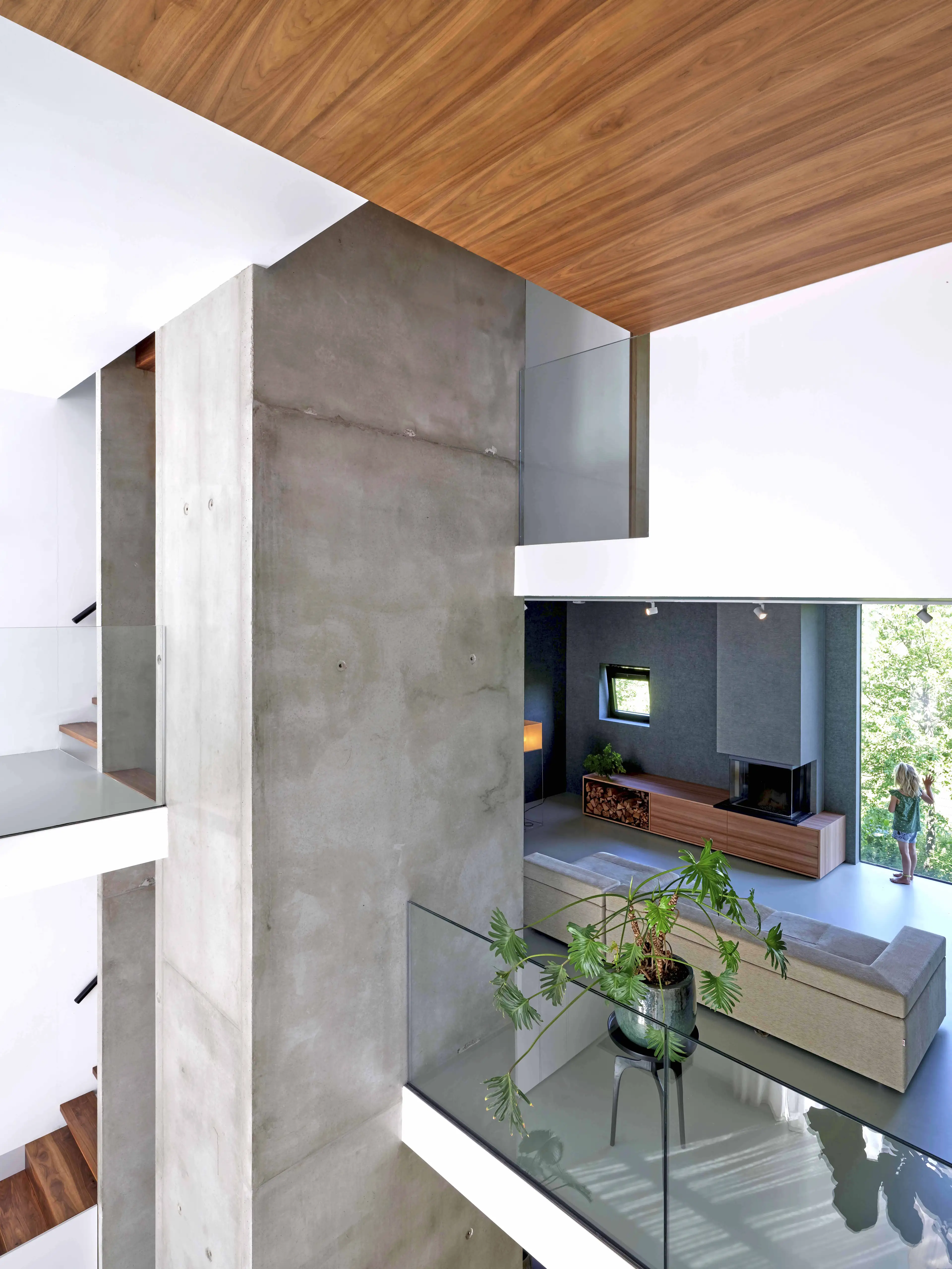 next level zelfbouw splitlevel urban villa architect kavel particulier woonhuis bouwen Jasper Smits Architecten interieur