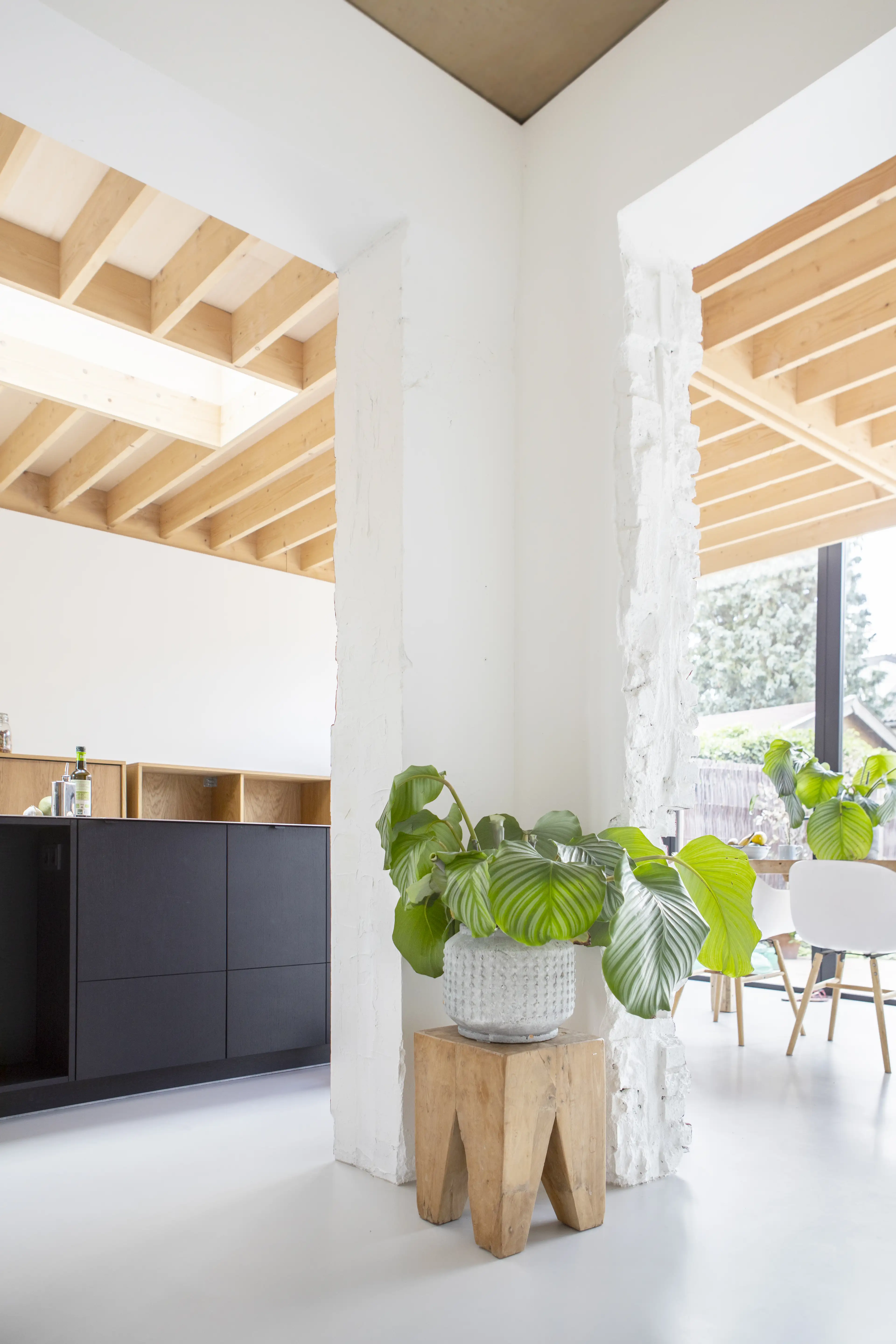 Particulier woonhuis verbouwing uitbouw modern hout duurzaam architect Jasper Smits Architecten