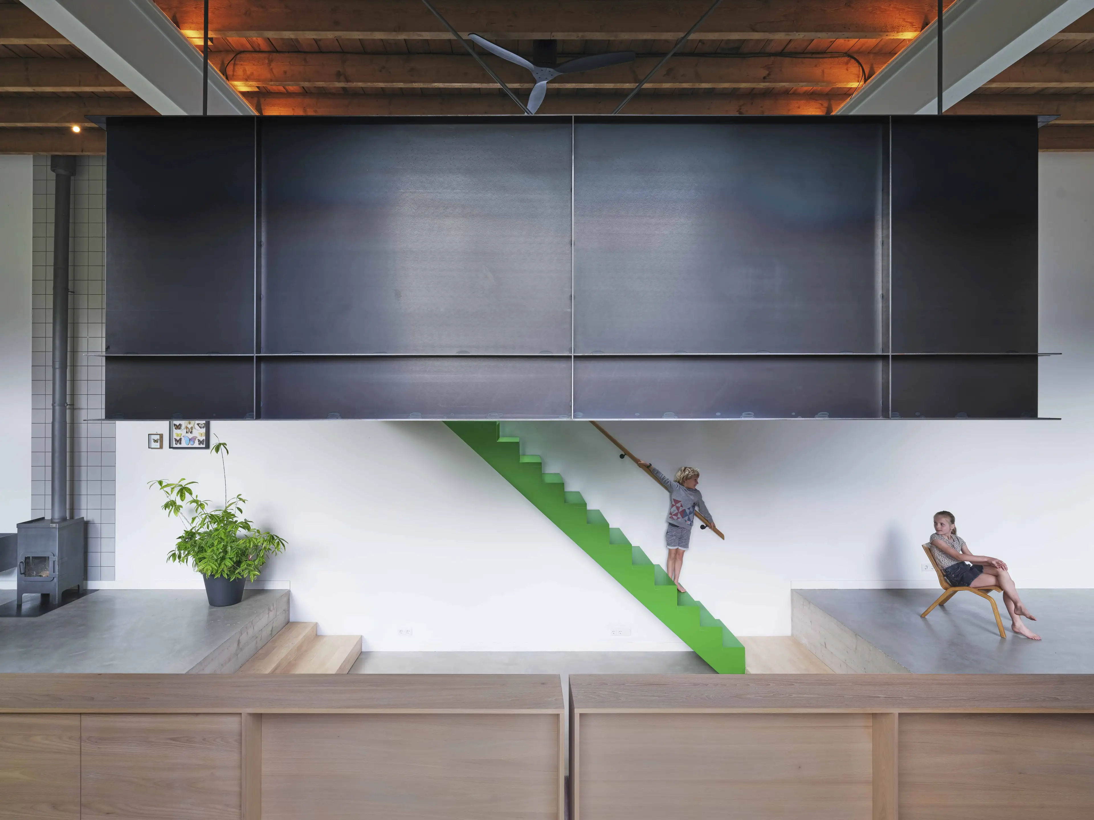 Transformatie parochie wonen in kerk transformeren architect Jasper Smits Architecten interieur SmitsNoordenbos
