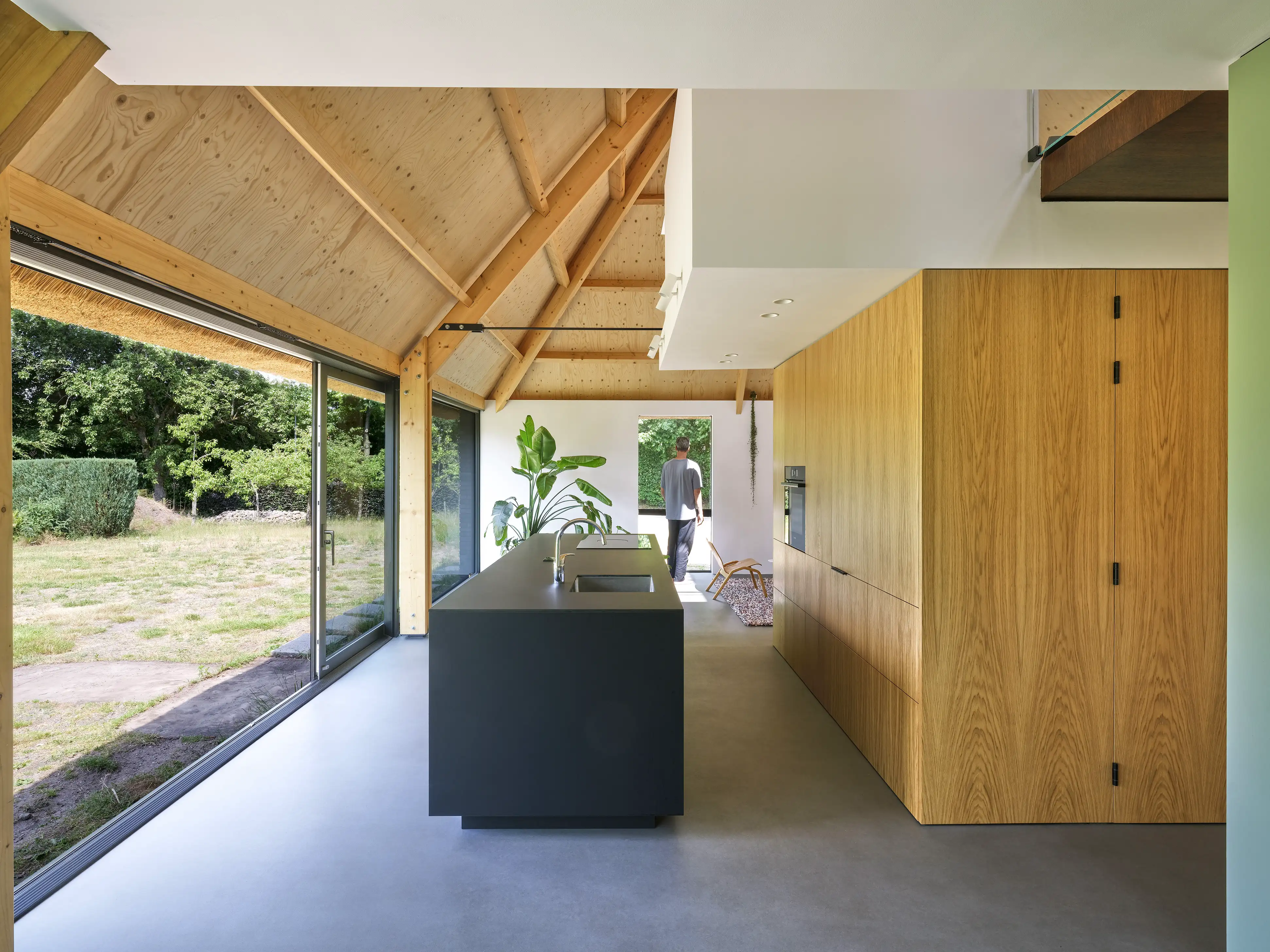 Zelfbouw particulier duurzaam woonhuis Boerderij woning architectuur gebouwd in hout modern houtbouw architect Jasper Smits Architecten