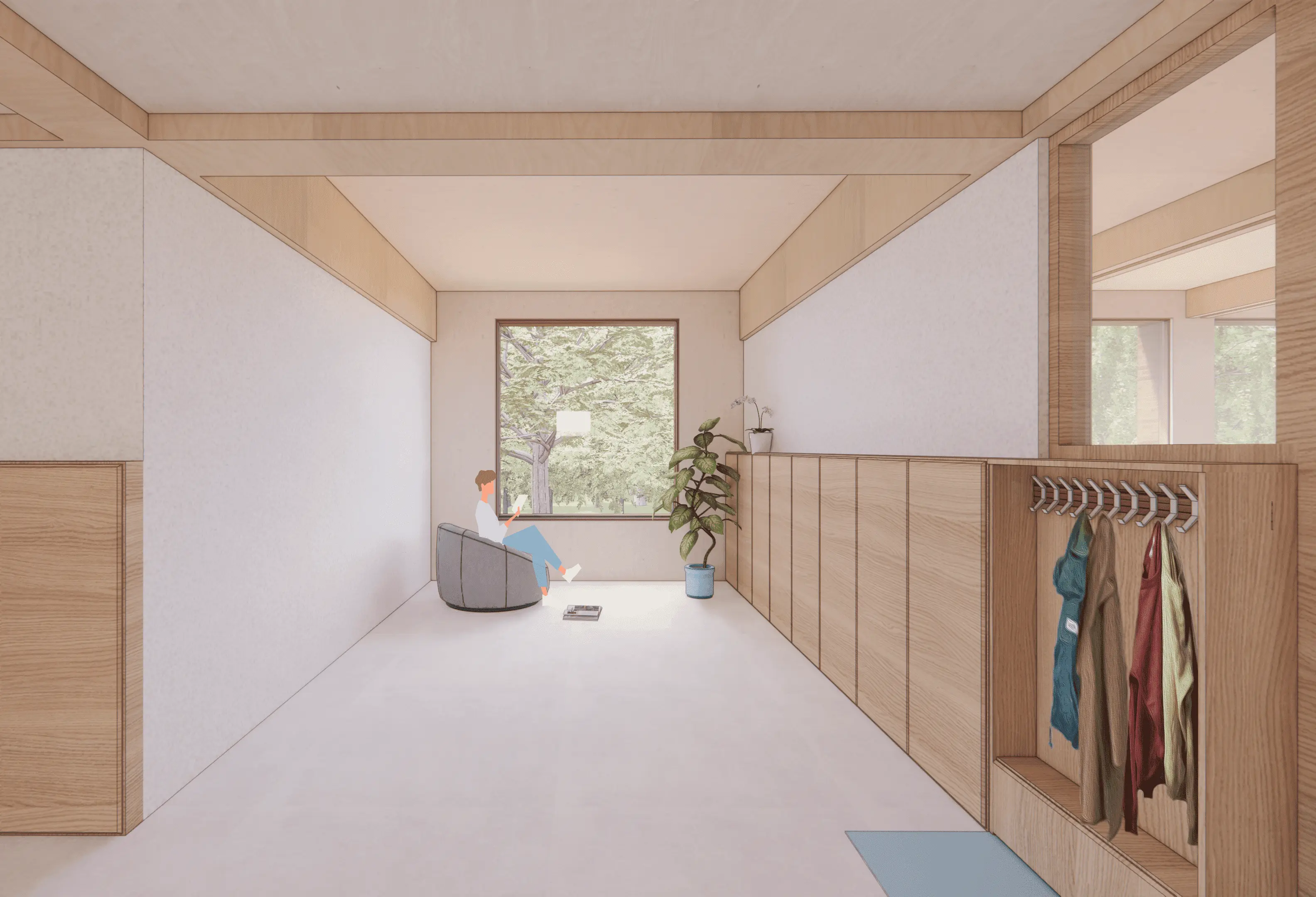 Mevrouw Meijer Ontwerp Architect School VSO Leo Kanner in Oegstgeest door Jasper Smits Architecten