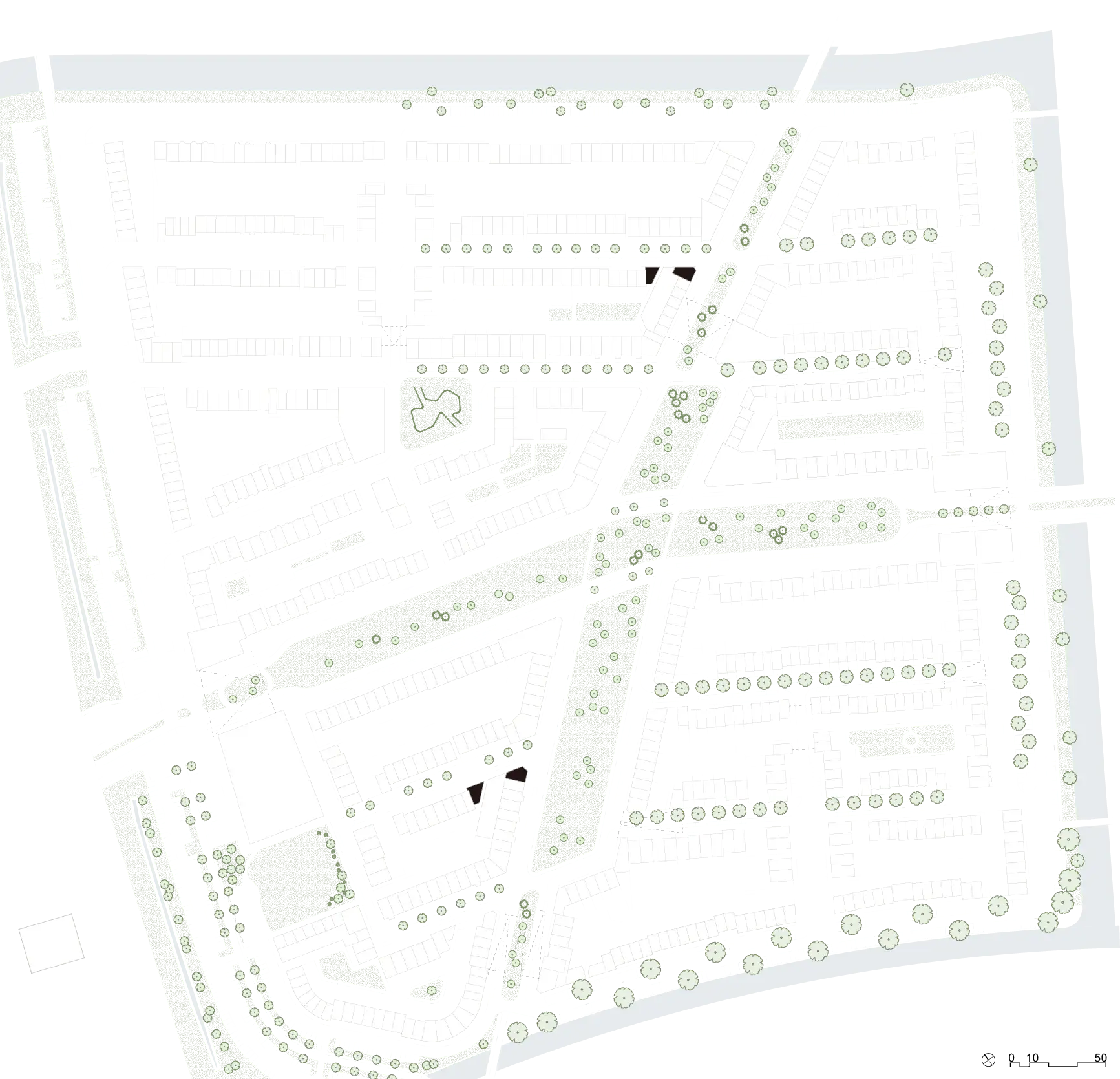 Jasper Smits Architecten ontwerp Sociale huurwoningen appartementen de alliantie ontwikkeling Almere New Brooklyn plan West 8