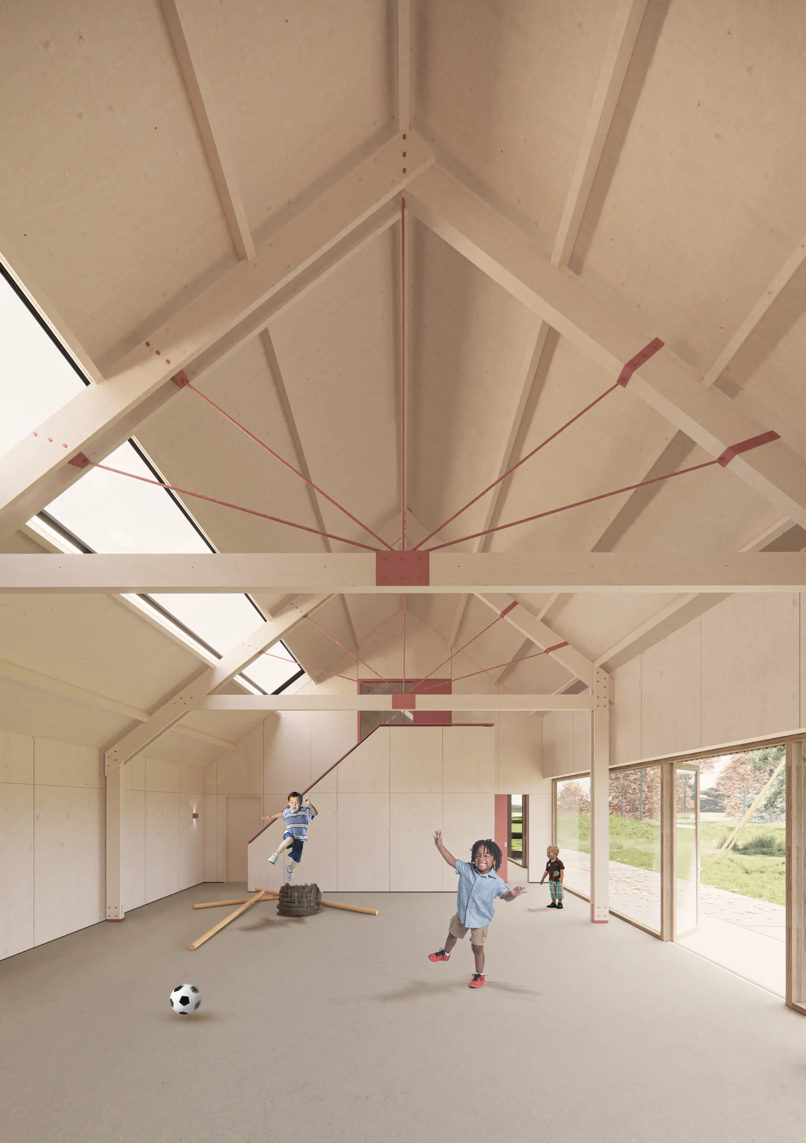 Scoutinggebouw Voorveldse Polder DUG Utrecht Jasper Smits Architecten houtbouw duurzaam biobased
