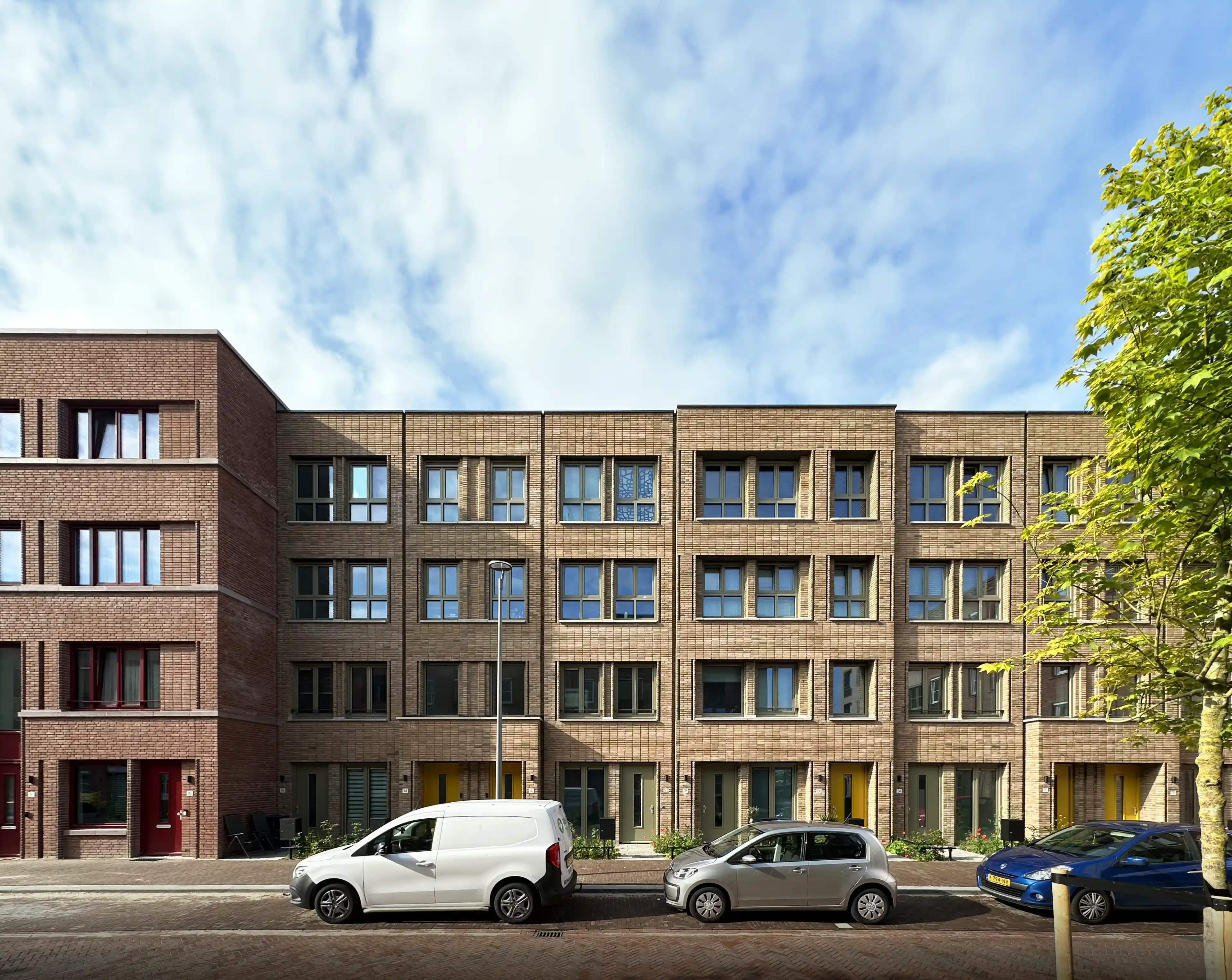 Jasper Smits Architecten ontwerp Sociale huur woningen appartementen de alliantie ontwikkeling Almere New Brooklyn plan West 8
