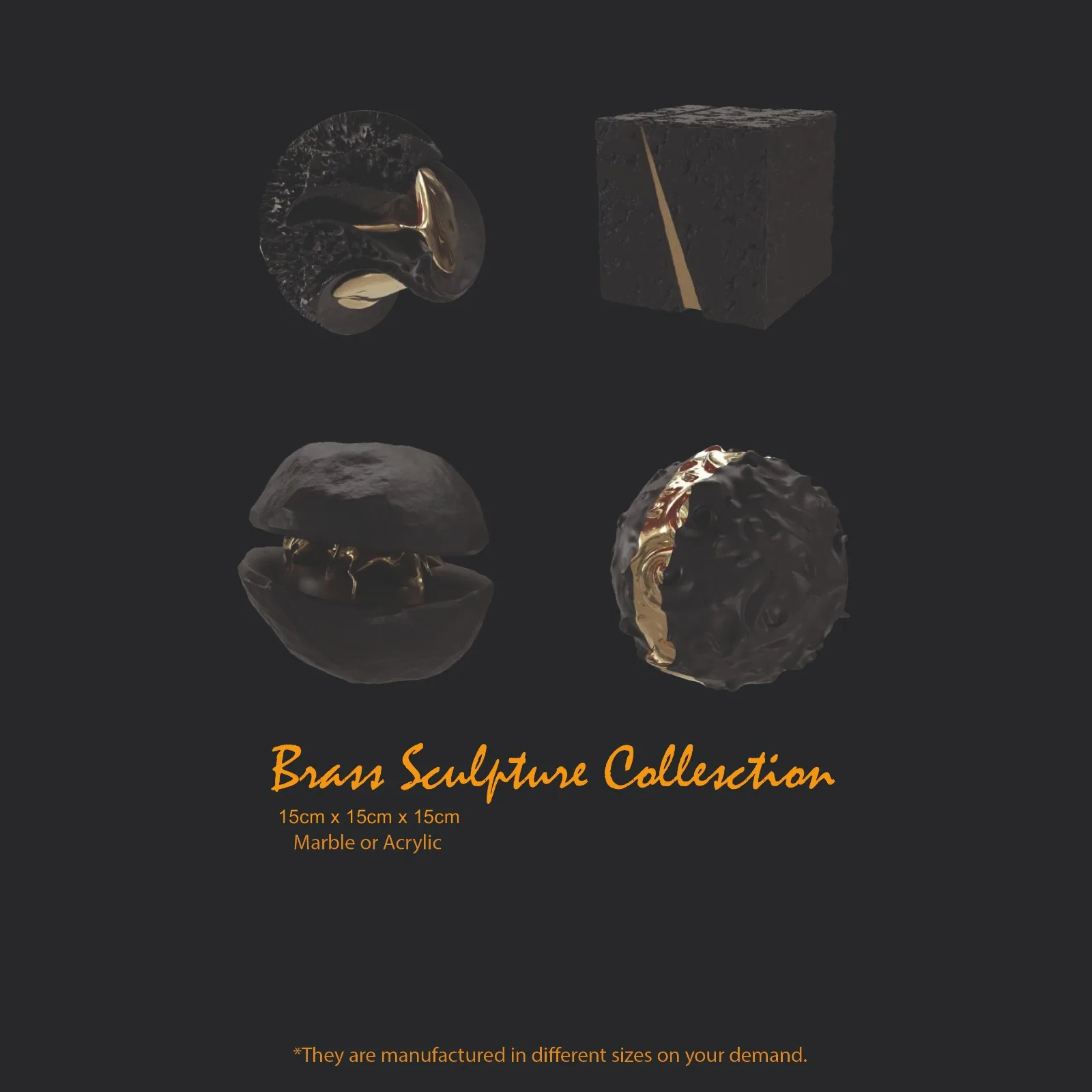 Brass Sculpture Collection — katalog sayfası, 2 — Heykel Koleksiyonu, Zeynep Didem Bardakcı
