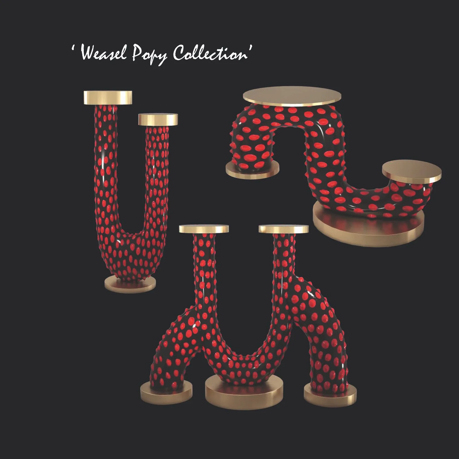 Weasel Popy Collection — Mobilya Koleksiyonu, Zeynep Didem Bardakcı