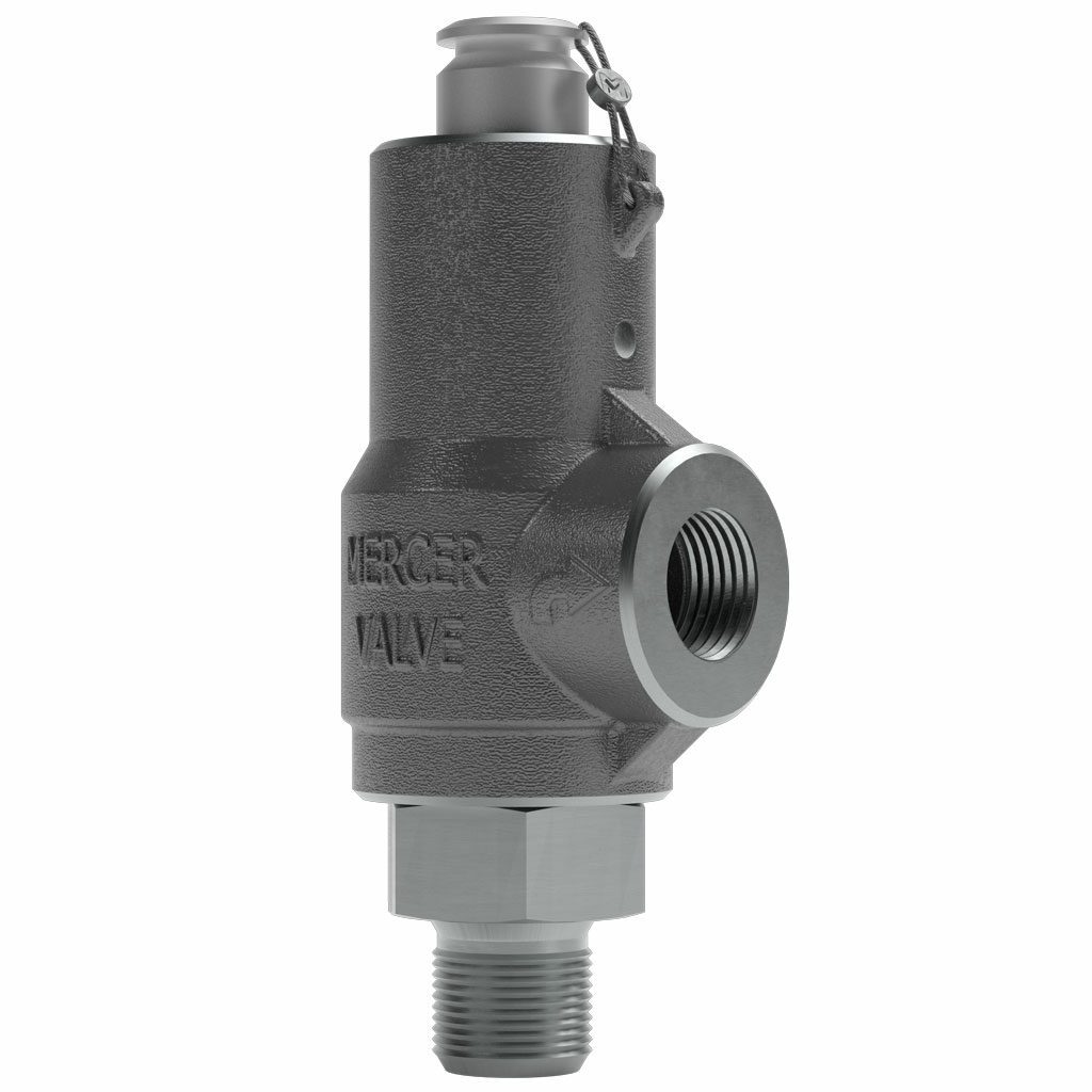 Mercer 1400 pressure relief valve