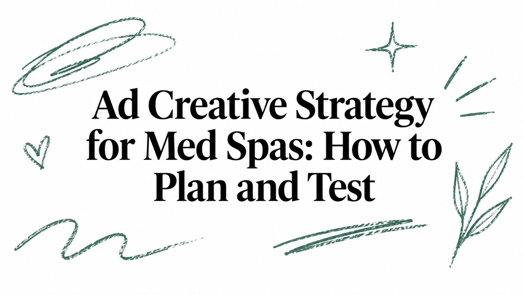 Ad Creative Strategy for Med Spas: How to Plan and Test