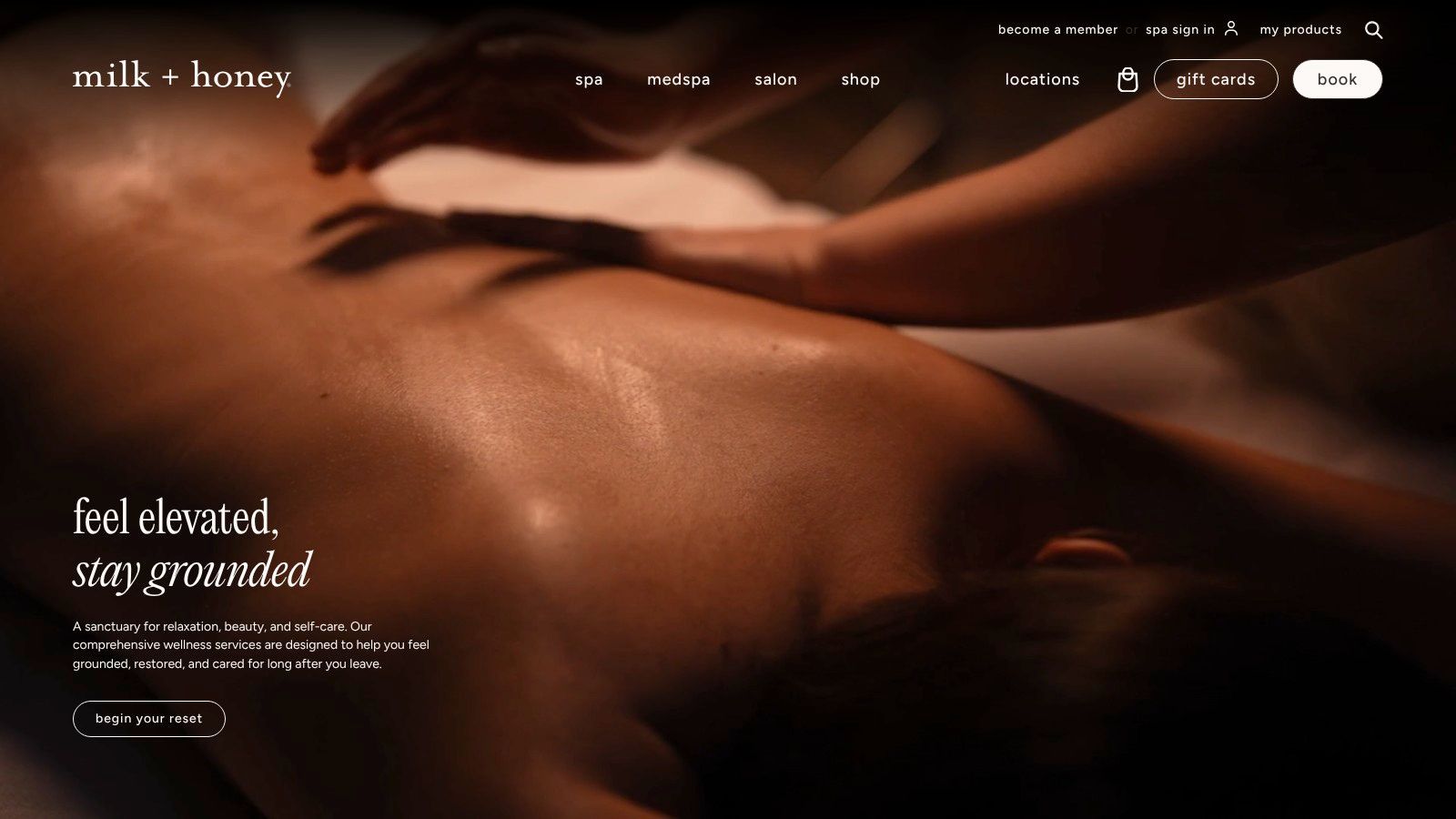 Milk + Honey Spa