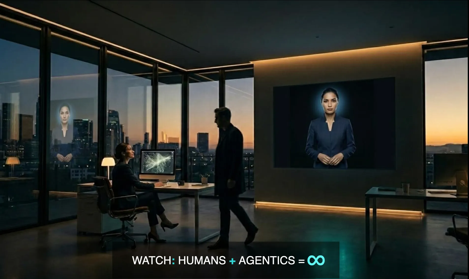 Watch: Humans + Agentics = infinity
