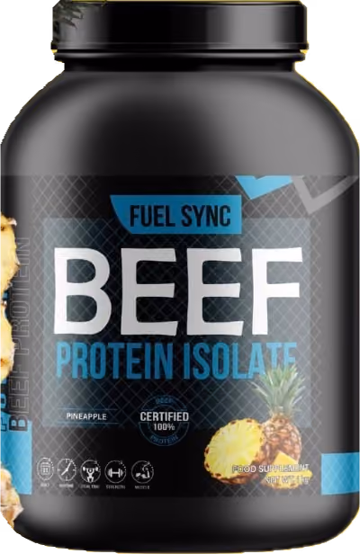 Fuel Sync beef protein isolate 1 kg tub