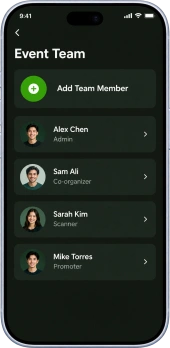 Share and promote screen