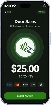 Attendee QR check-in screen