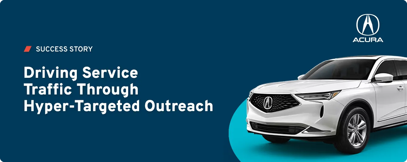Driving Service Traffic Through Hyper-Targeted Outreach: How the AutoMiner Helped an Acura Store Reactivate Past Customers