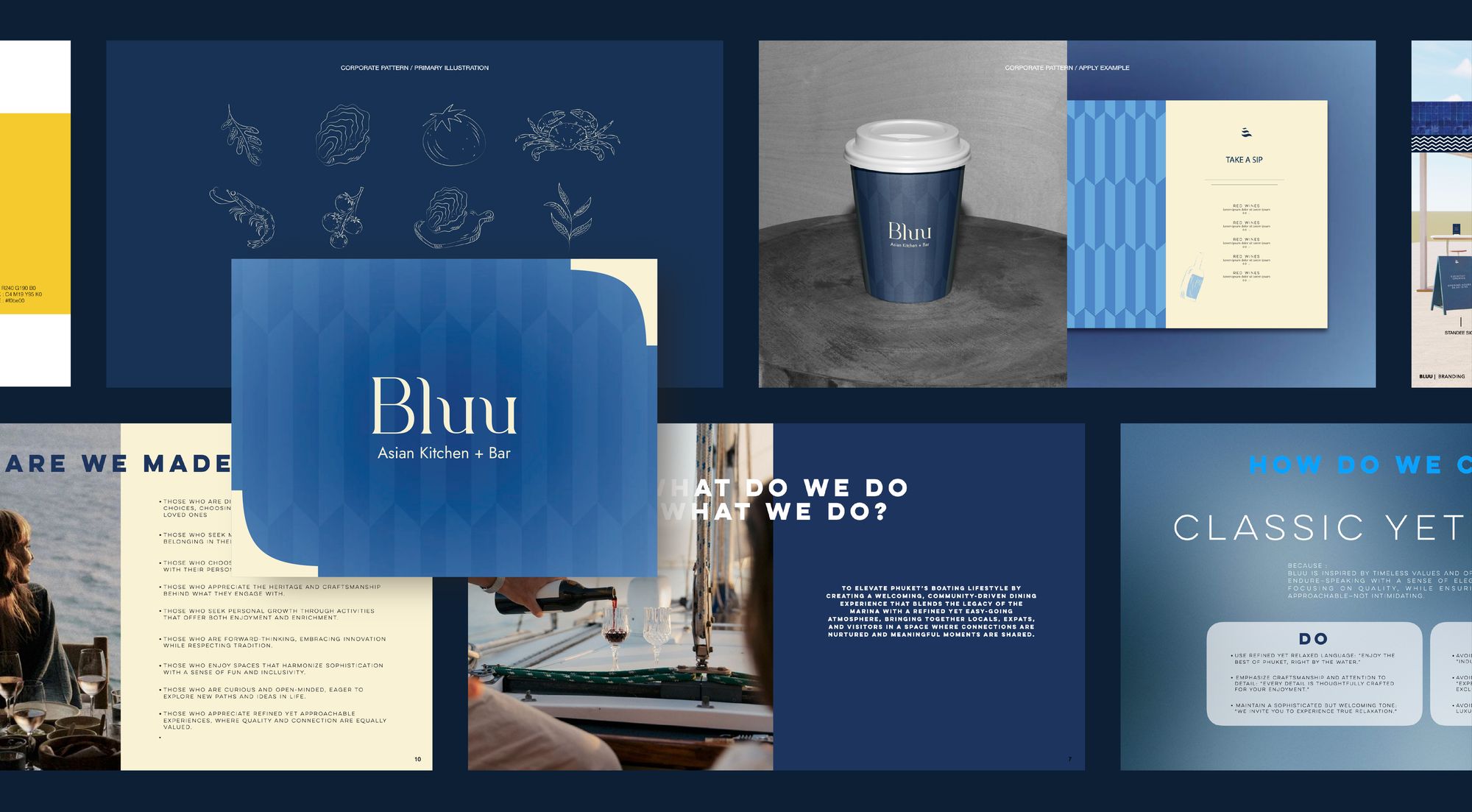 Bluu brand system overview by STRE