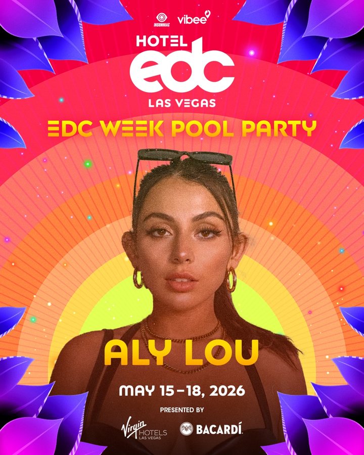 Aly Lou: Played the Hotel EDC pool party in Las Vegas