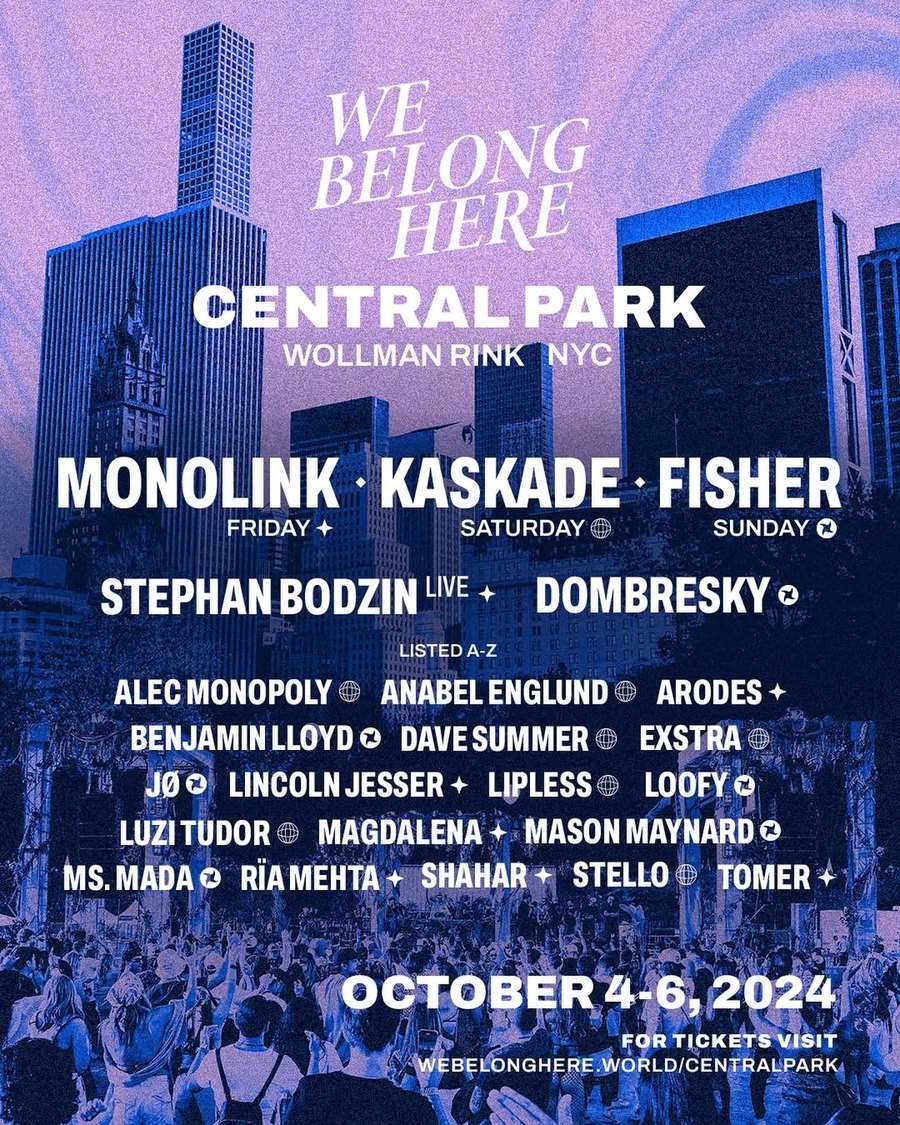 Stello: Played We Belong Here in Central Park