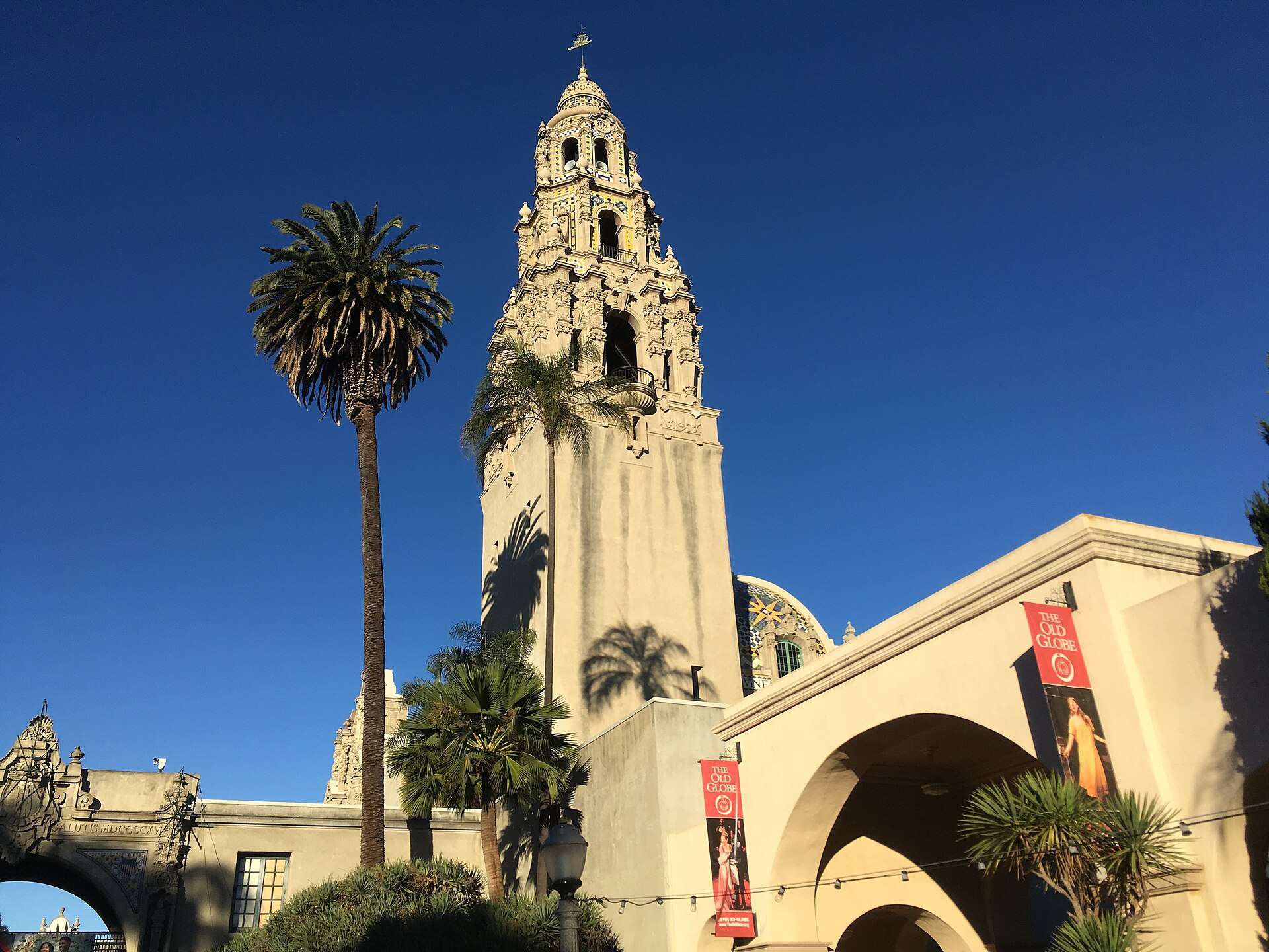 The California Tower in Balboa Park