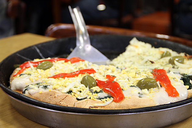 Pizza al molde