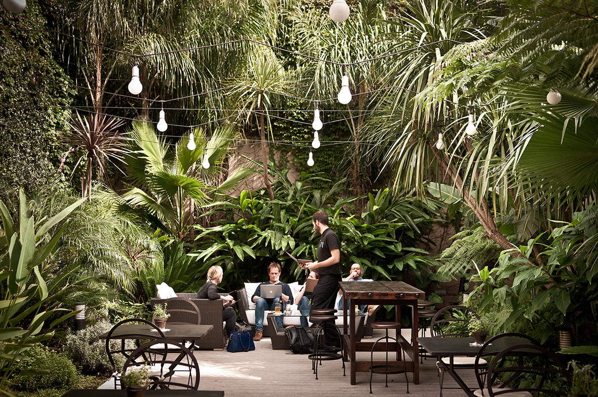 Garden at Fierro Hotel
