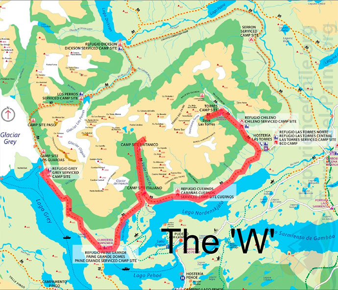 w-circuit-excursion-torres-del-paine-map