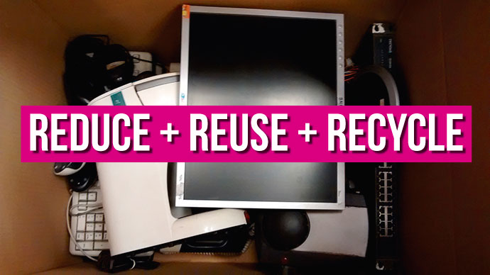 Reduce, Reuse & Recycle