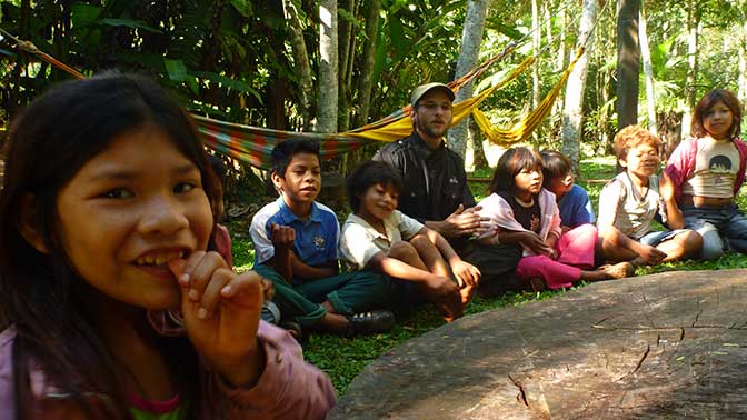 Environmental educational workshops at Yacutinga Lodge
