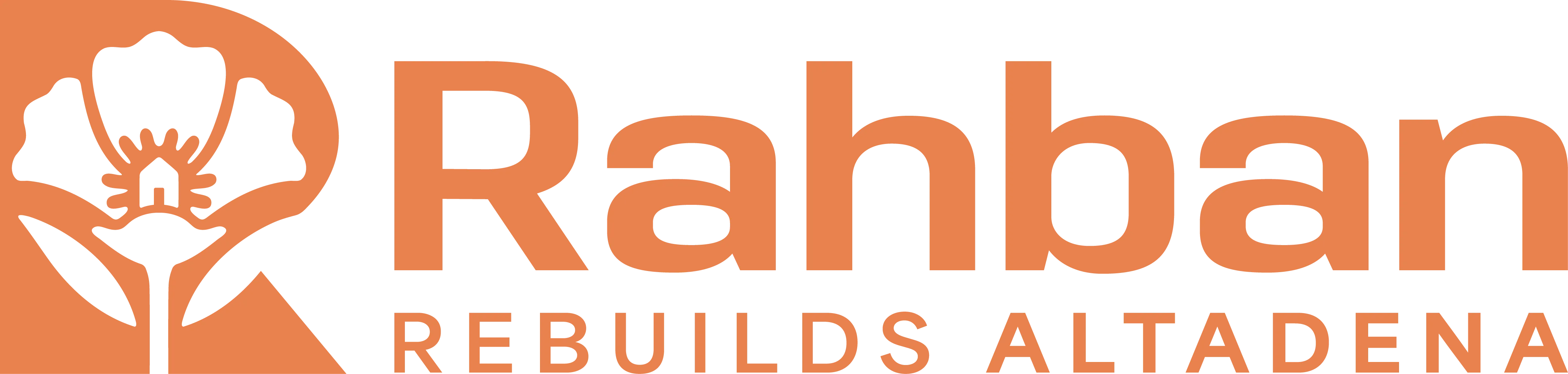 Rahban Rebuilds Altadena logo