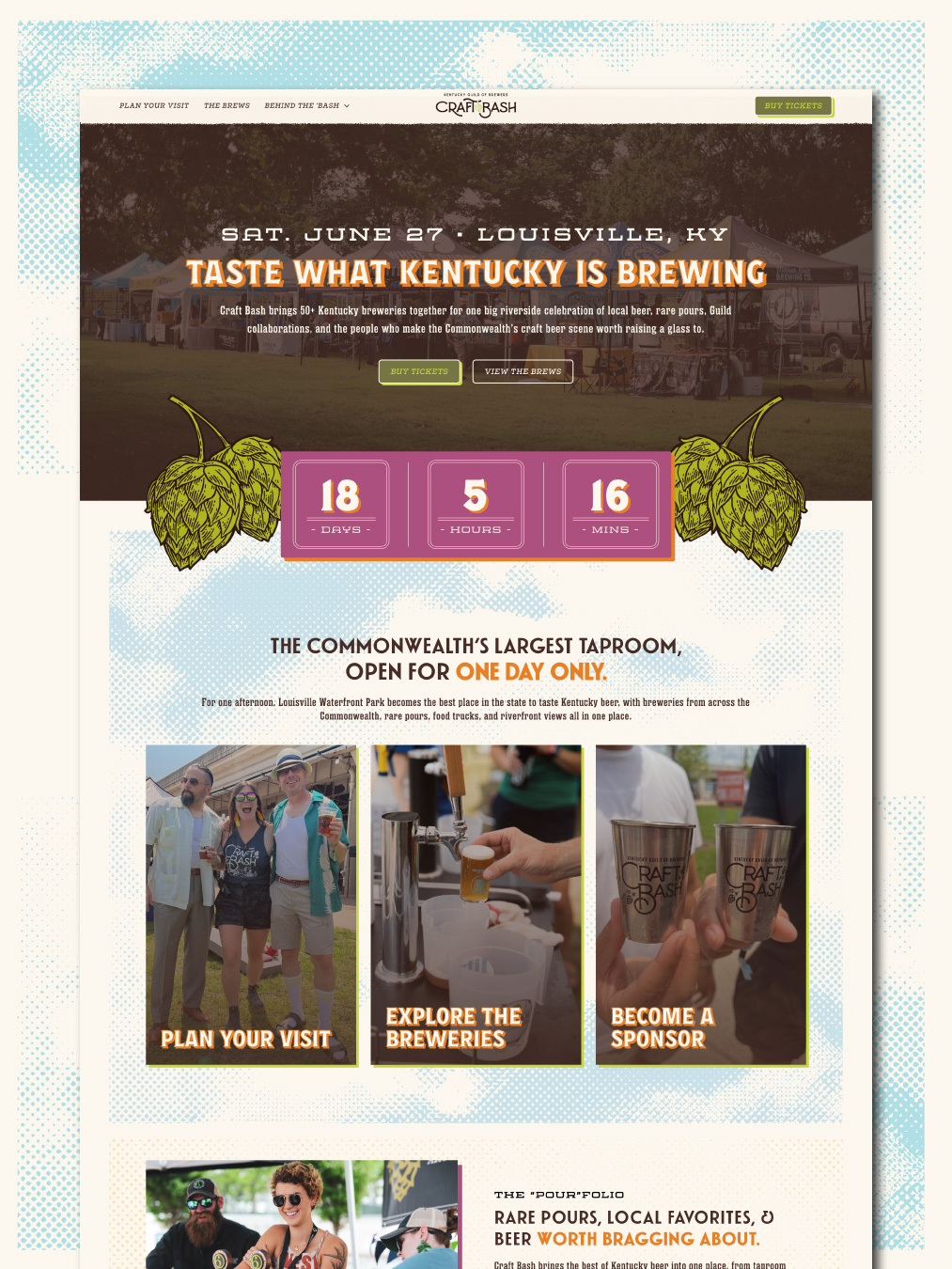 Kentucky Craft Bash social media graphic