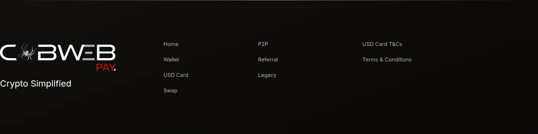 Global footer at 1440px