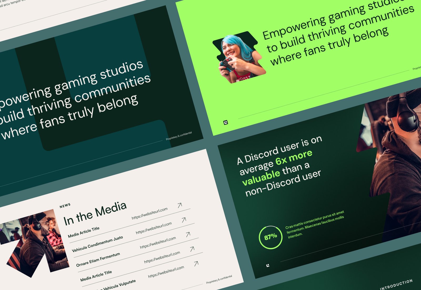 Levellr pitch deck design