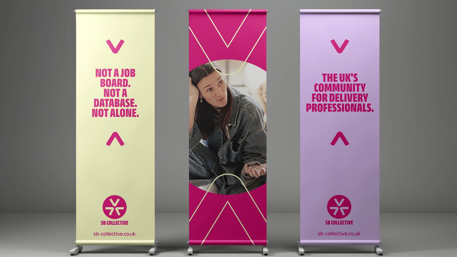 SB Collective roller banners