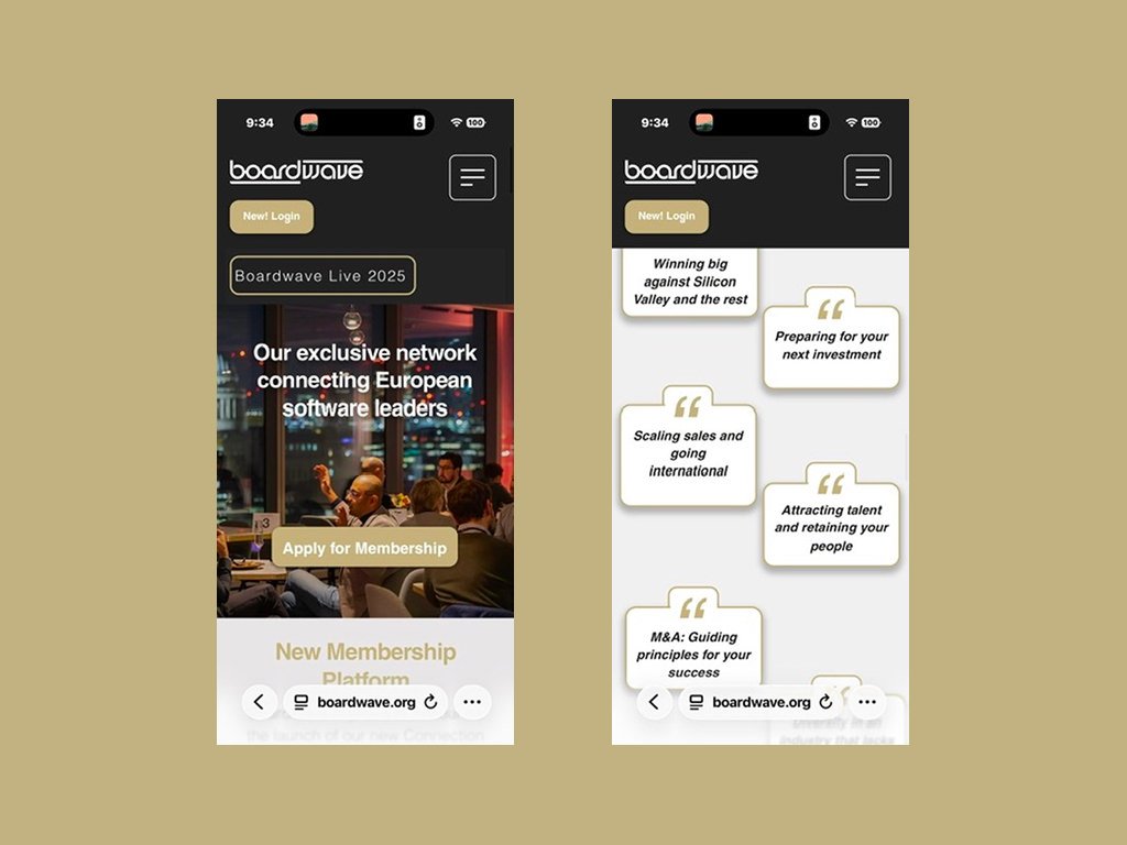 Boardwave brand identity case study image