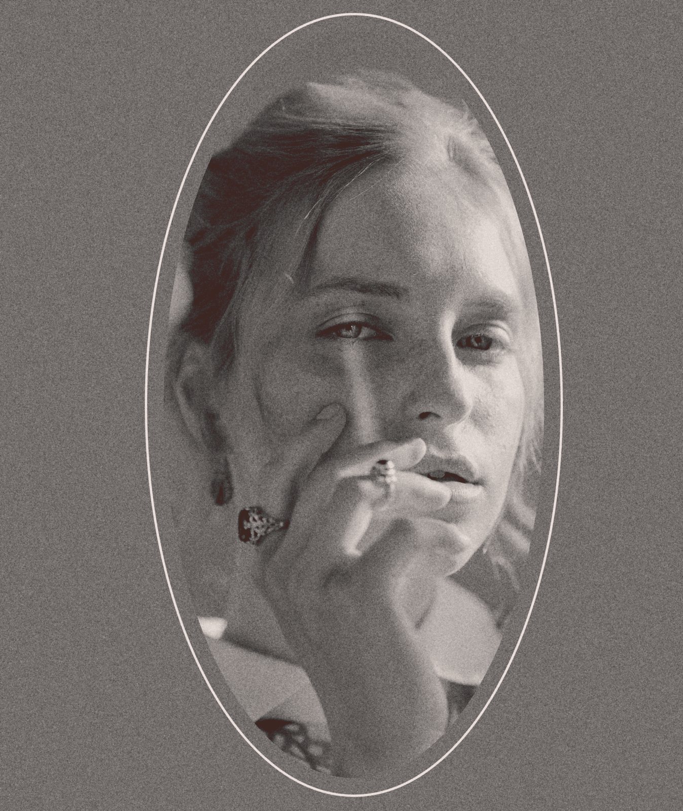 A portrait framed by the Buttr ellipse