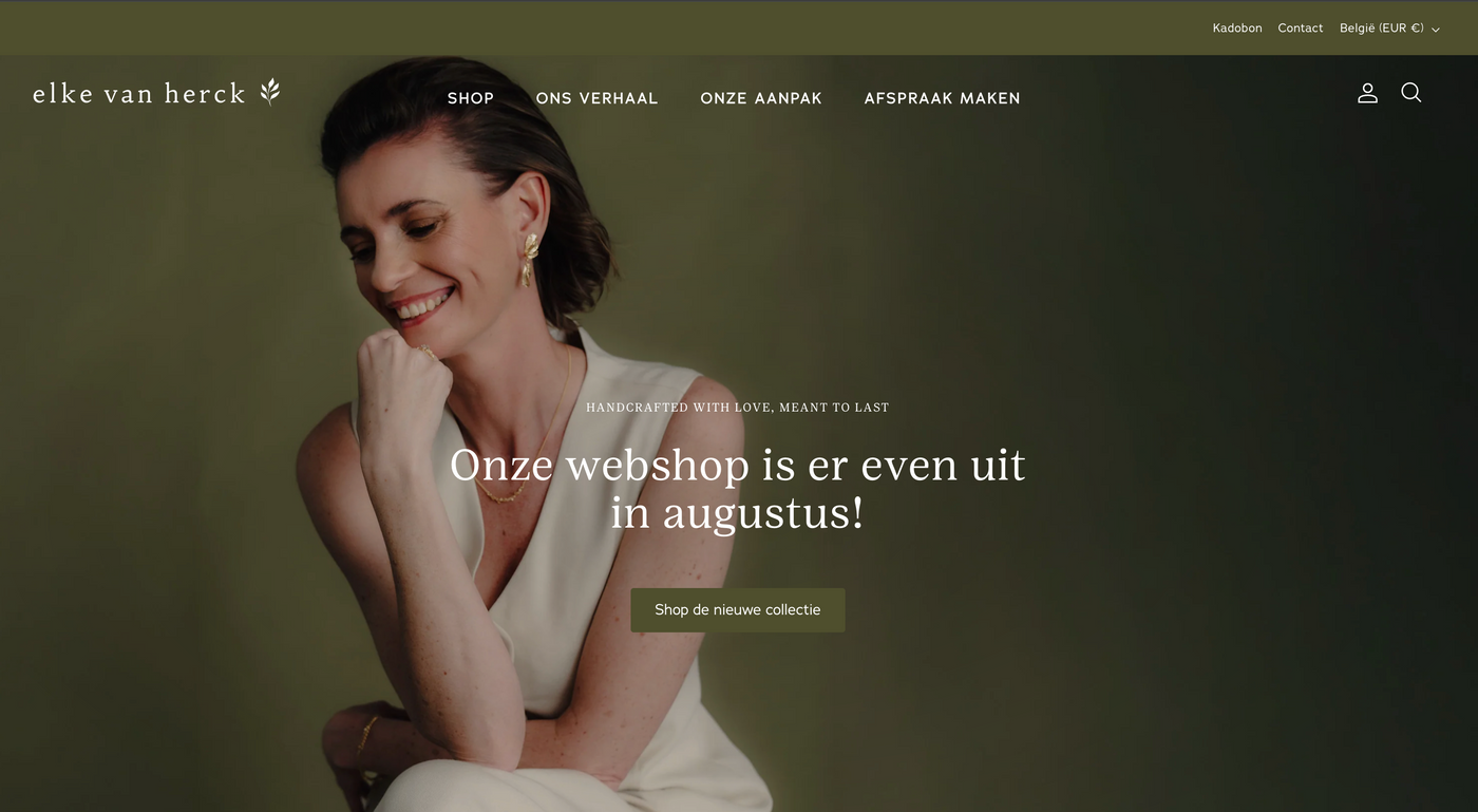Webshop van Elke Van Herck