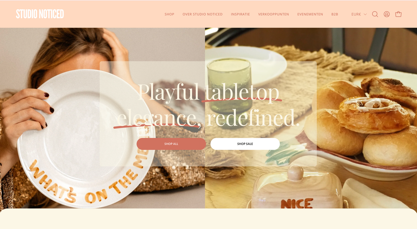 Webshop van Studio Noticed