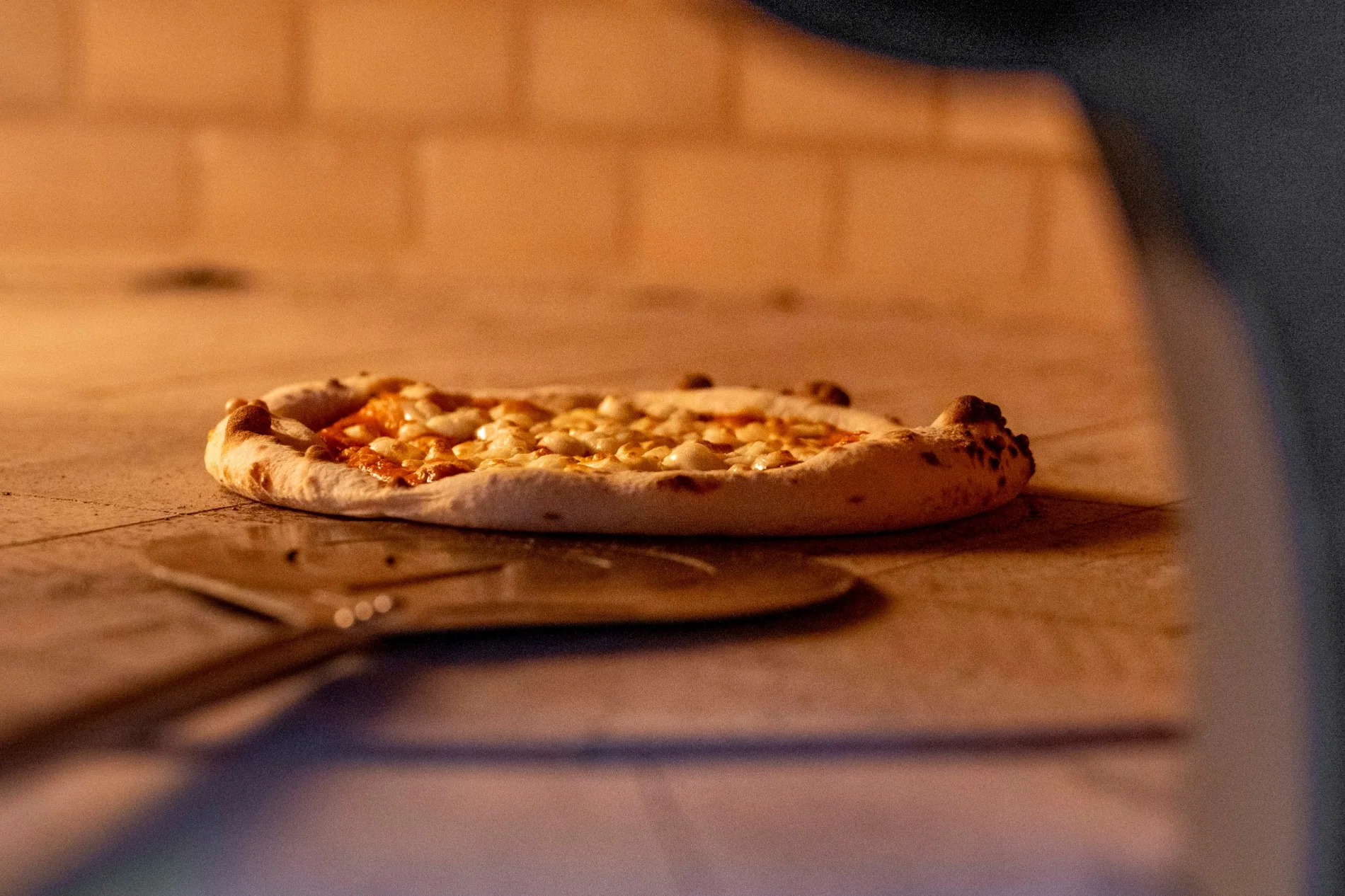 Bazaar's wood-fired pizza oven